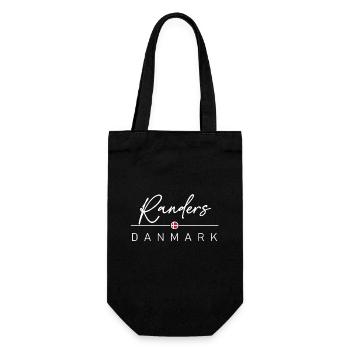 Dänemark - Randers - Danmark - Denmark - Gift Bag for Bottles - black - Front