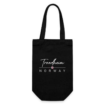 Norwegen - Trondheim - Norge - Norway - Gift Bag for Bottles - black - Front