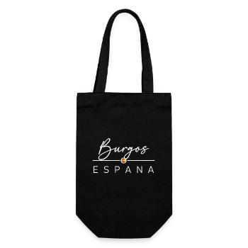 Spain - Burgos - Spain - España - Gift Bag for Bottles - black - Front