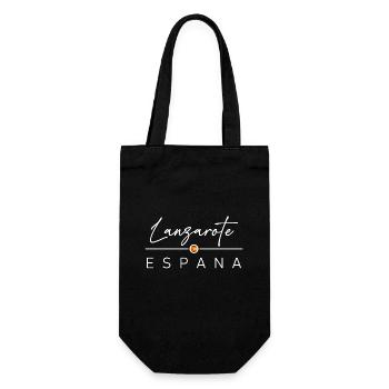Spain - Lanzarote - Spain - España - Gift Bag for Bottles - black - Front