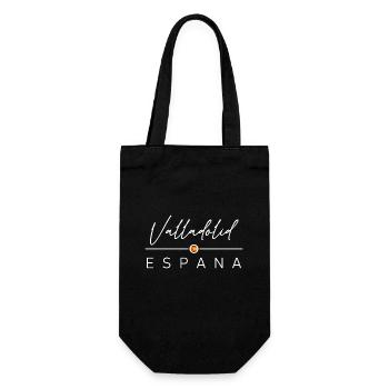 Spain - Valladolid - Spain - España - Gift Bag for Bottles - black - Front