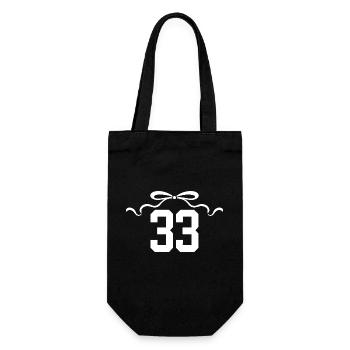 Issue 33 Knot - 33rd Anniversary - Gift Bag for Bottles - black - Front