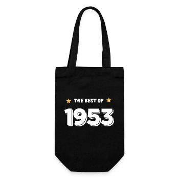 Das Beste von 1953 - Geschenkbeutel für Flaschen - Schwarz - Vorne