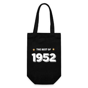 Das Beste von 1952 - Geschenkbeutel für Flaschen - Schwarz - Vorne