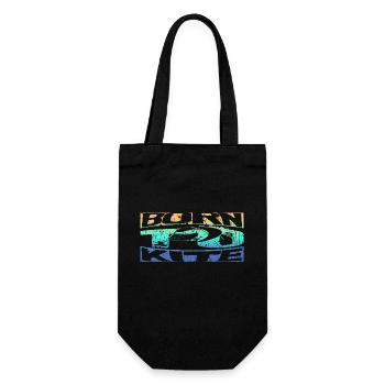 Born to Kite - Gift Bag for Bottles - black - Front