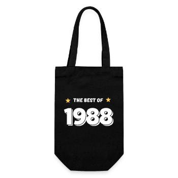 Das Beste von 1988 - Geschenkbeutel für Flaschen - Schwarz - Vorne
