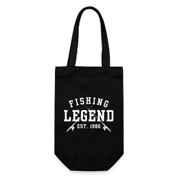 Légende de la pêche Est 1986 - Sac à bouteille - noir - Devant