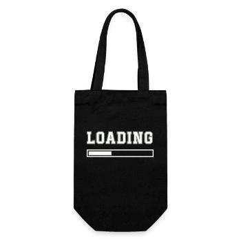 Loading - Gift Bag for Bottles - black - Front