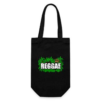 Reggae Lion - Geschenkbeutel für Flaschen - Schwarz - Vorne