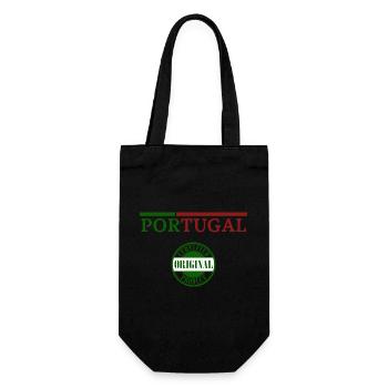 Fierté portugaise, j’adore le Portugal - Sac à bouteille - noir - Devant