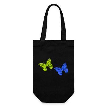 Papillon 2 - Sac à bouteille - noir - Devant