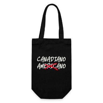 Canadiano - Gift Bag for Bottles - black - Front