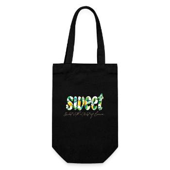 Citron doux - Sac à bouteille - noir - Devant