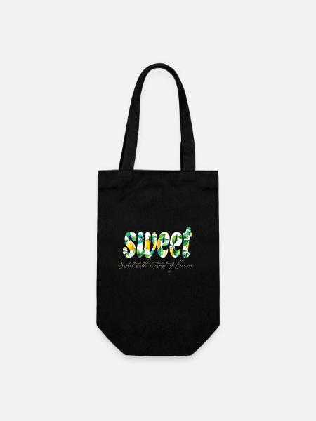 Sweet Lemon - Gift Bag for Bottles - black