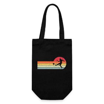 Football Rétro Vintage - Sac à bouteille - noir - Devant