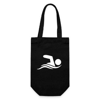 natation - Sac à bouteille - noir - Devant
