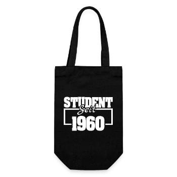 1960 - Geschenkbeutel für Flaschen - Schwarz - Vorne