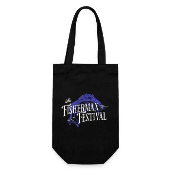 Fisherman's Festival - Gift Bag for Bottles - black - Front
