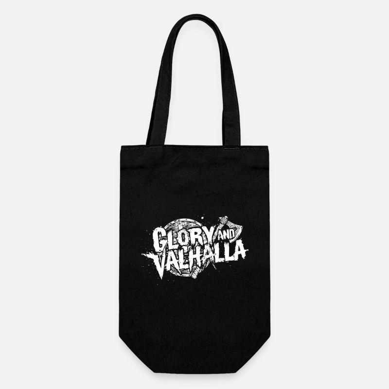 Gloire et Valhalla - Sac à bouteille - noir