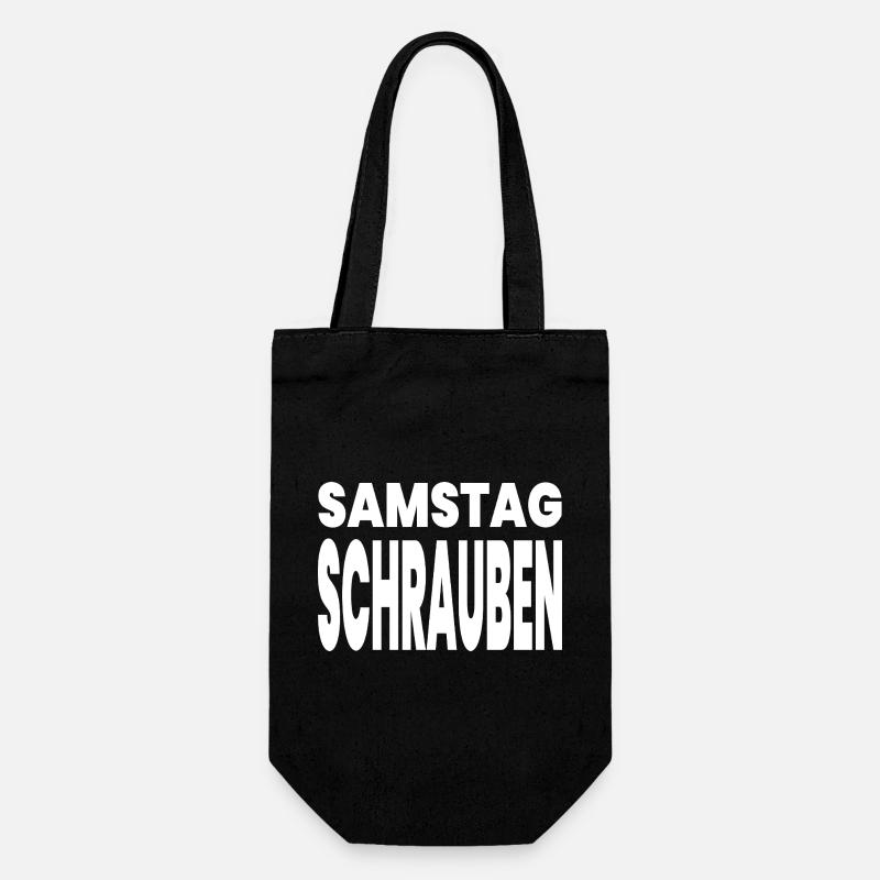 Autos - Geschenkbeutel für Flaschen - Schwarz