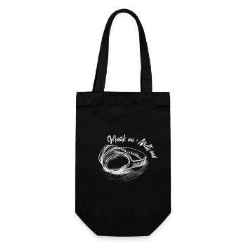 Casque : Musique activée - Monde éteint - Sac à bouteille - noir - Devant