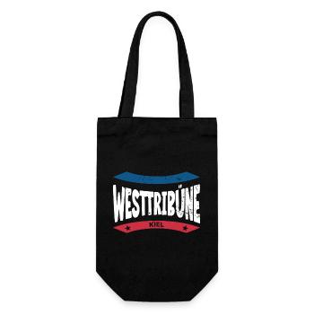 Kiel Stadium West Stand Hoodie, Shirt, Bag - Gift Bag for Bottles - black - Front