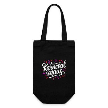 Carnival Mouse - Gift Bag for Bottles - black - Front