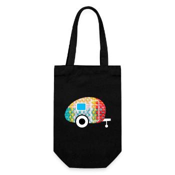 Caravane Caravane Textile Textile Camping Fan - Sac à bouteille - noir - Devant