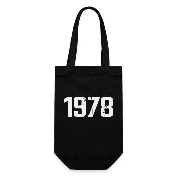 Legendary Since 1978 Vintage 1978 Retro 1978 - Gift Bag for Bottles - black - Front