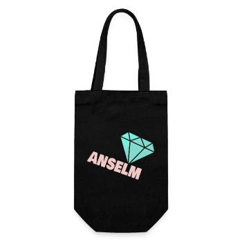 Diamant Anselm - Gift Bag for Bottles - black - Front
