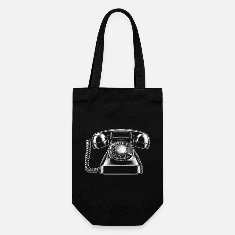 téléphone - Sac à bouteille - noir