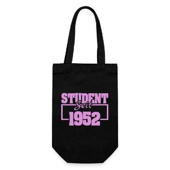 Student Self 1952 Vintage Print - Sac à bouteille - noir - Devant