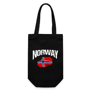 Vacances en Norvège dans les fjords de Norge Voyage en Scandinavie - Sac à bouteille - noir - Devant