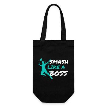 Joueur de badminton Entraîneur de badminton Badminton Smash - Sac à bouteille - noir - Devant