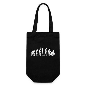 Fitness Bodybuilding Training Evolution Sport - Geschenkbeutel für Flaschen - Schwarz - Vorne