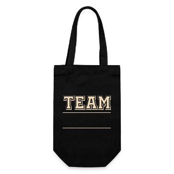 Équipe - Sac à bouteille - noir - Devant