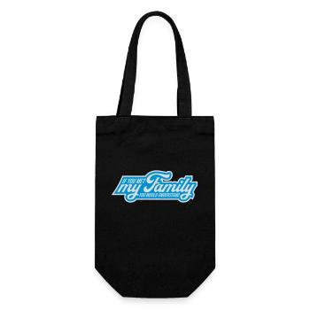 you would understand quote - Gift Bag for Bottles - black - Front