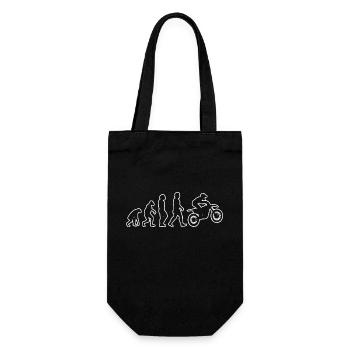 Moto Motocycliste Motocross Cadeau Cyclomoteur - Sac à bouteille - noir - Devant