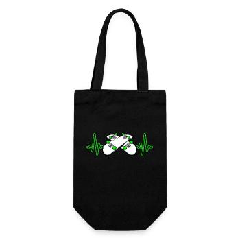 Heartbeat Skater Skateboard Skate - Sac à bouteille - noir - Devant