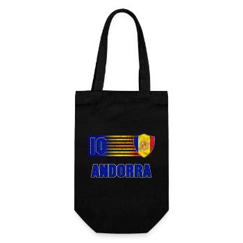 Andorra Football Team - Gift Bag for Bottles - black - Front