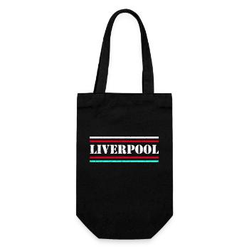 Liverpool Vintage - Gift Bag for Bottles - black - Front