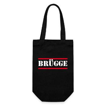 Brügge - Geschenkbeutel für Flaschen - Schwarz - Vorne