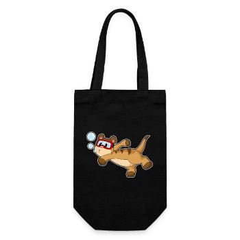 Plongeon de plongée de suricate plongeon de nage - Sac à bouteille - noir - Devant
