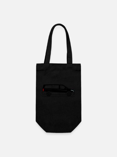 Vito W447 silhouette - Geschenkbeutel für Flaschen - Schwarz