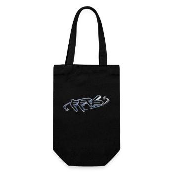 Fortune Favors the Bold Logo - Gift Bag for Bottles - black - Front