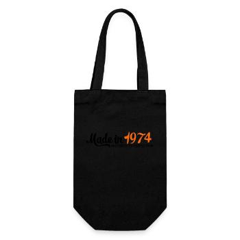 1974 - Gift Bag for Bottles - black - Front