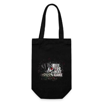 Fléchette tête de mort Motif Cool Graphique Multicolore avec tête de mort - Sac à bouteille - noir - Devant