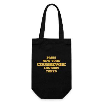Courbevoie - Unique streets, unique style. - Sac à bouteille - noir - Devant