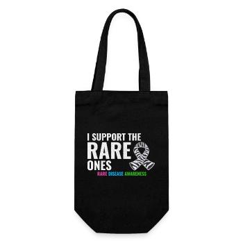 Soutien aux maladies rares : renforcer la sensibilisation - Sac à bouteille - noir - Devant