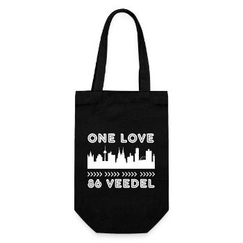 Cologne Kölle Love Cologne Cologne Veedel Souvenir - Sac à bouteille - noir - Devant